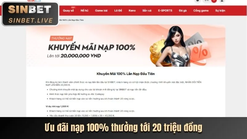 Khuyến mãi chào mừng Sabong67